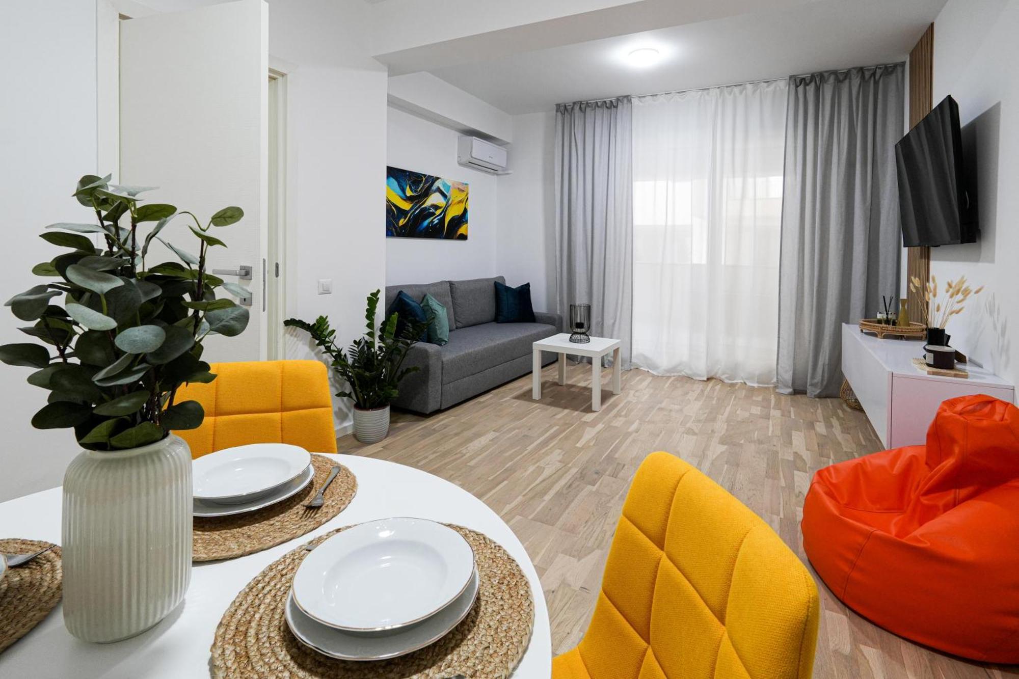 Gabi - Chic Apt With Parking Close To Veranda Mall Bucharest Exterior photo